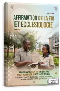 Affirmation de la foi chrétienne et Ecclésiologie
