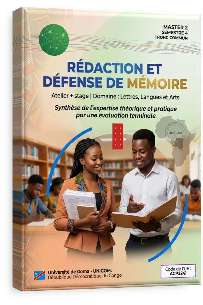 Étudiant en master présentant sa soutenance de mémoire devant un jury d'experts.