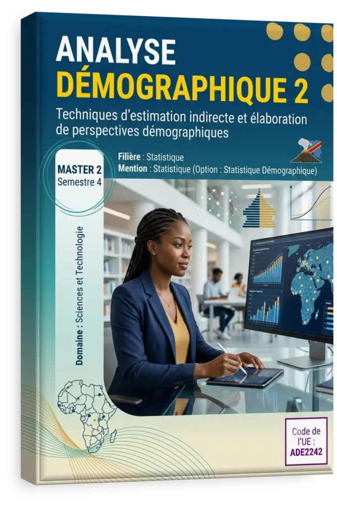 Graphique illustrant les projections de la croissance démographique en RDC.