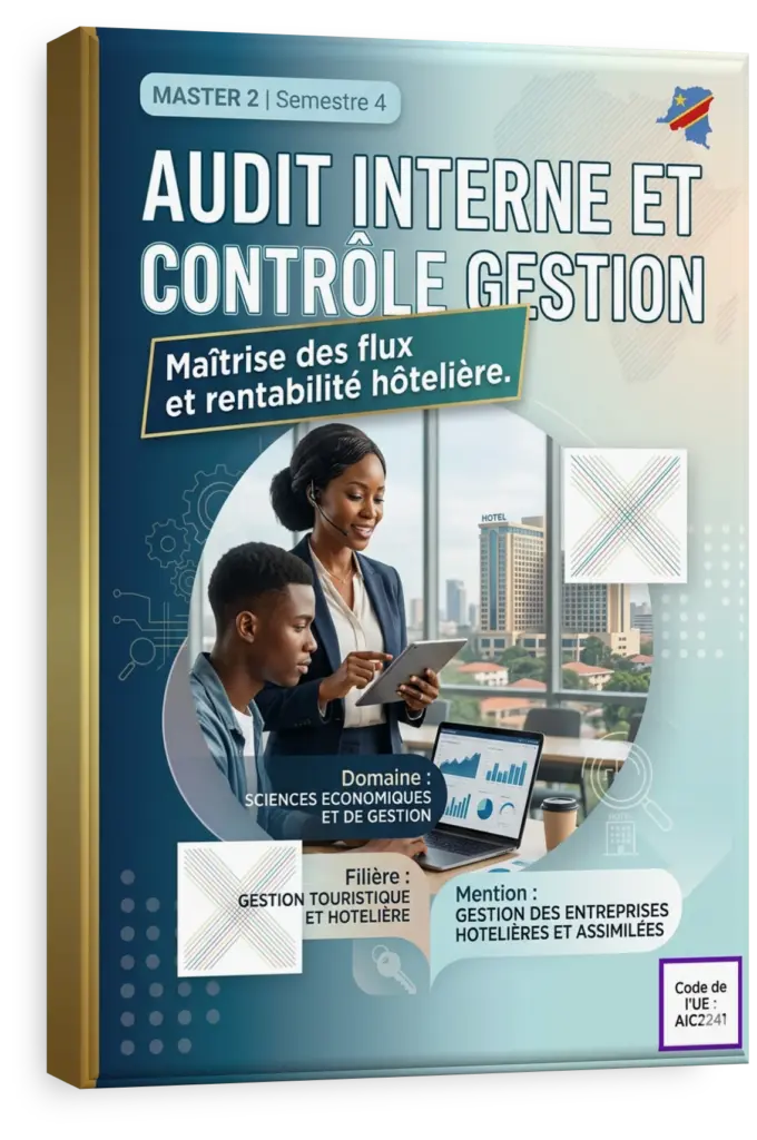 Étudiants en RDC suivant une formation en audit interne et contrôle de gestion.