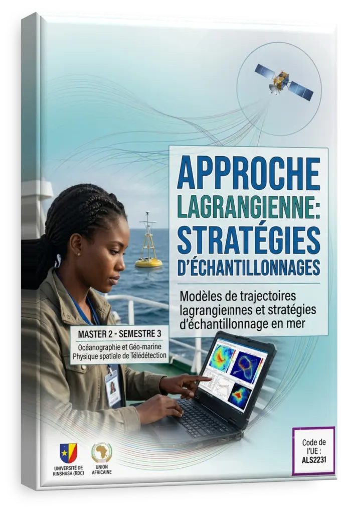 Analyse géospatiale de la RDC avec des points d'échantillonnage Lagrangien.