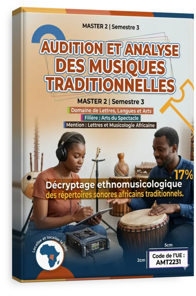 Instruments de musique traditionnels de la République Démocratique du Congo.