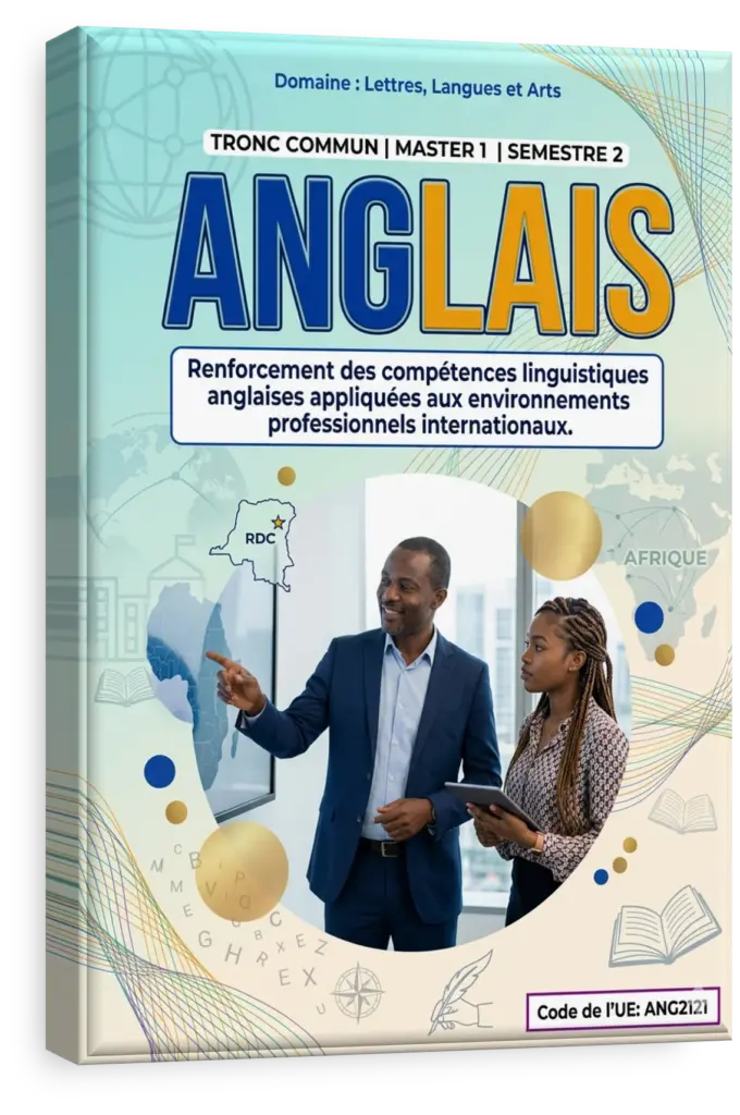 Étudiants en RDC suivant un cours d'anglais pour les arts.