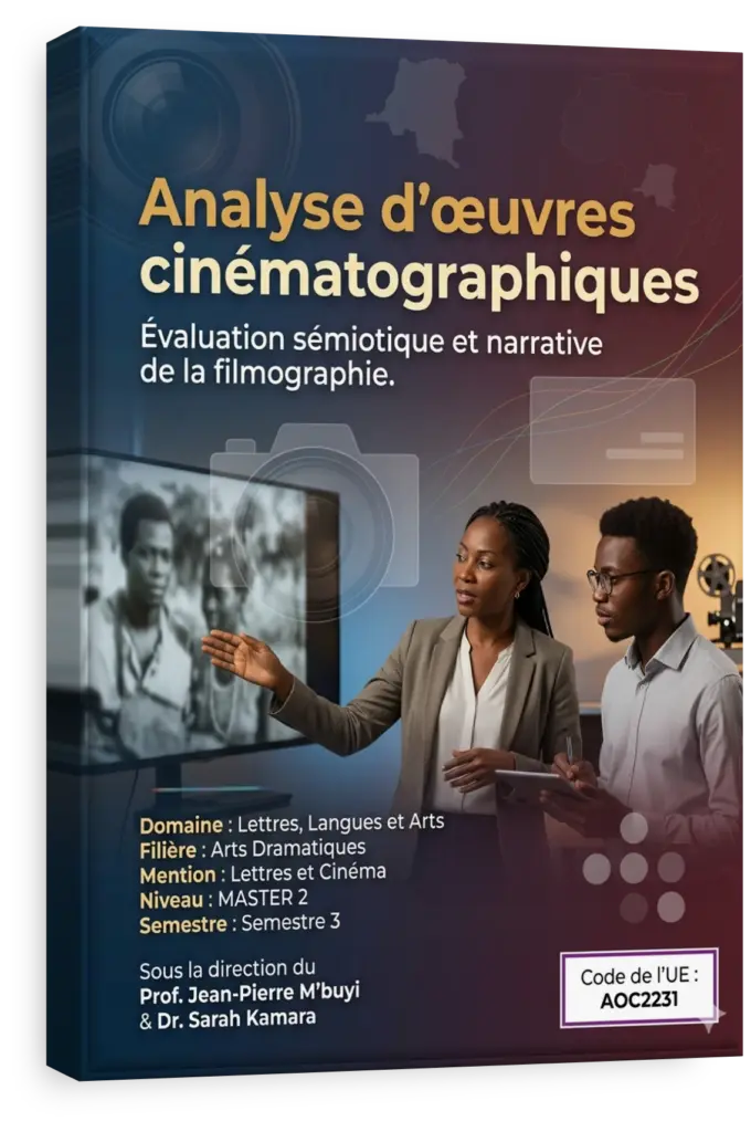 Étudiants en salle de cours analysant une œuvre cinématographique.