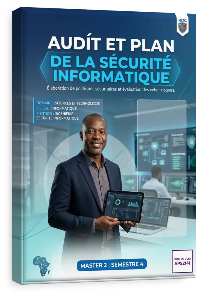 Professionnel en cybersécurité réalisant un audit de sécurité informatique.