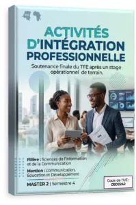 Activités d’intégration professionnelle
