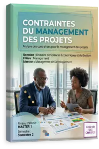 Contraintes du management des projets