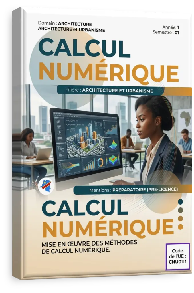 Illustration d'un algorithme de calcul numérique avec des graphiques et des équations.
