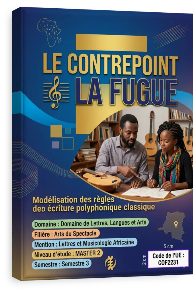 Partition de musique ancienne illustrant le contrepoint.
