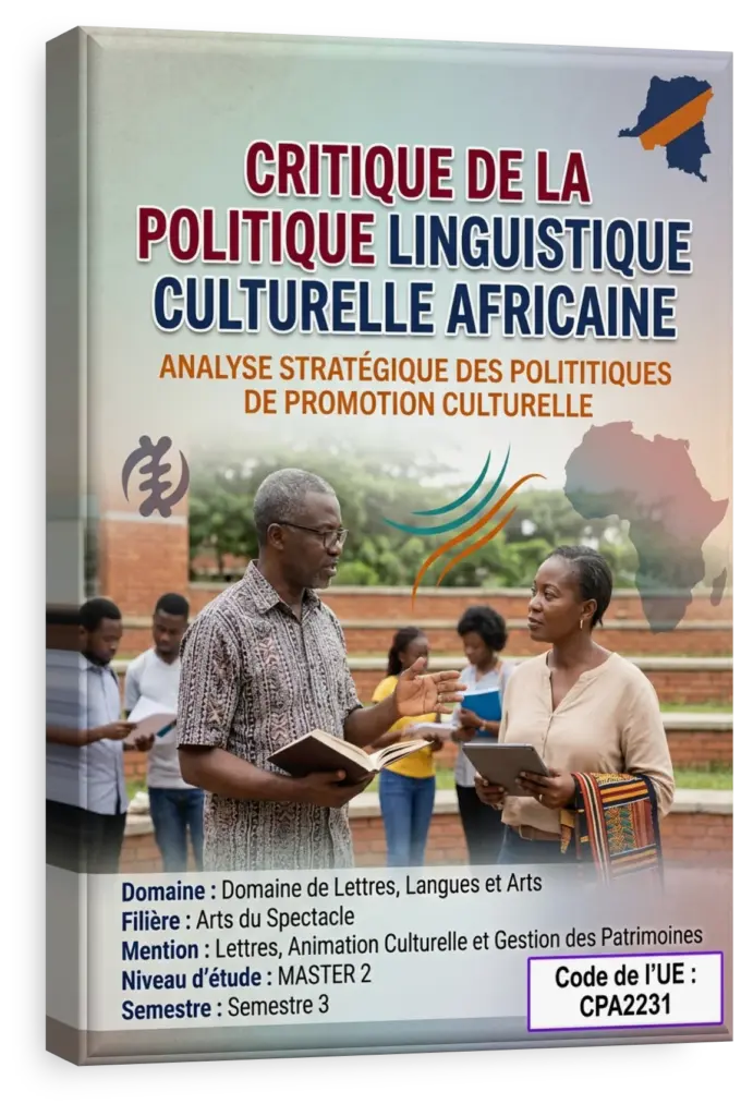 Carte de l'Afrique illustrant sa diversité linguistique et culturelle.