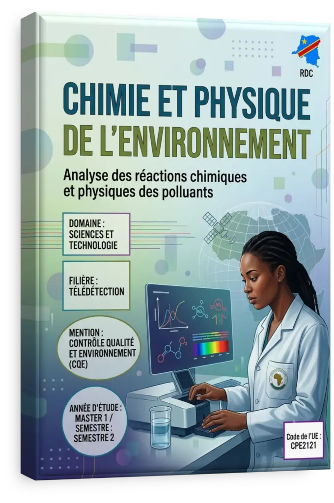 Schéma illustrant la dispersion de polluants dans l'environnement.