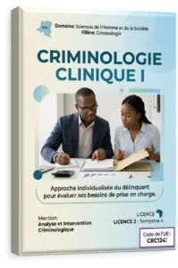 Criminologie clinique I