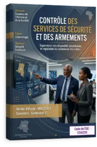 Contrôle des services de sécurité et des armements