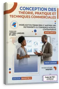 Conception des Théorie, Pratique et Techniques commerciales