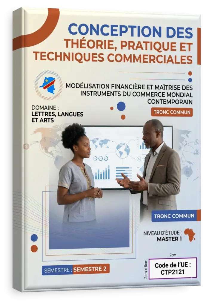 Étudiants en RDC suivant un cours sur les techniques de commerce international.