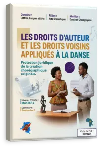 Les droits d'auteur et les droits voisins appliqués à la danse