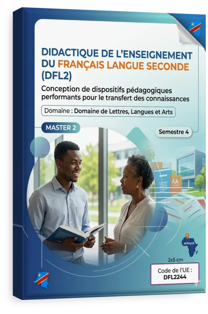 Étudiants universitaires en RDC participant à un cours de didactique du français.