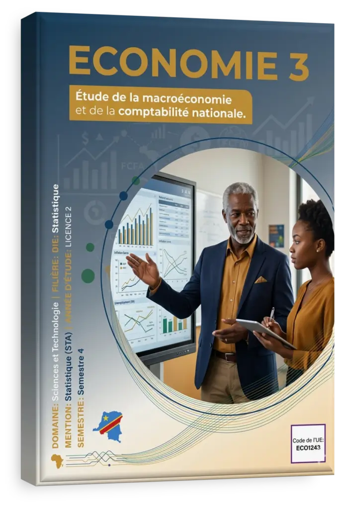 Graphique illustrant les agrégats macroéconomiques de la RDC.