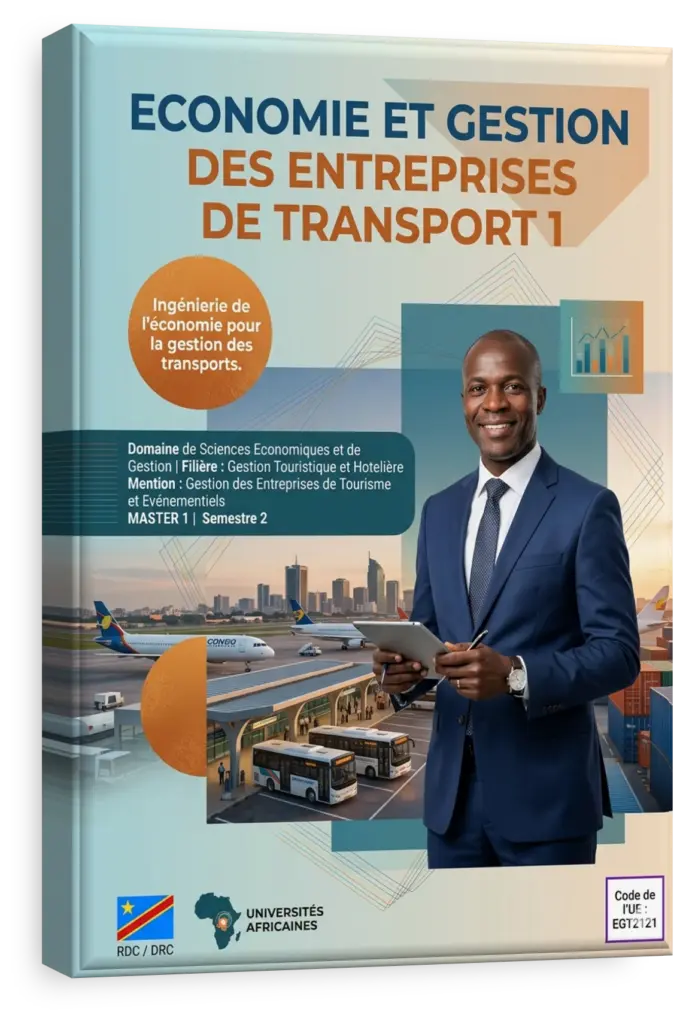 Étudiants analysant une carte des réseaux de transport en RDC.