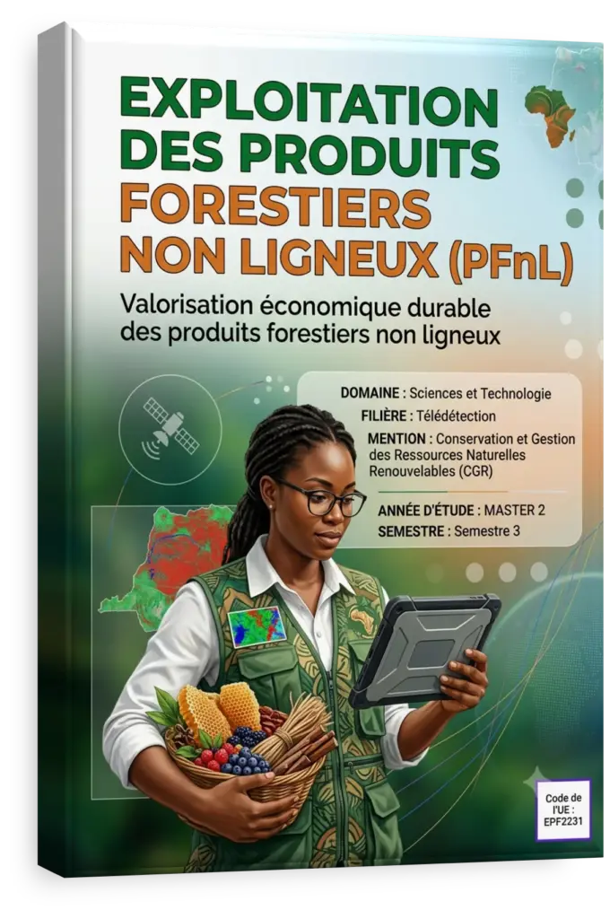 Panier de produits forestiers non ligneux (PFnL) de la forêt du Congo.