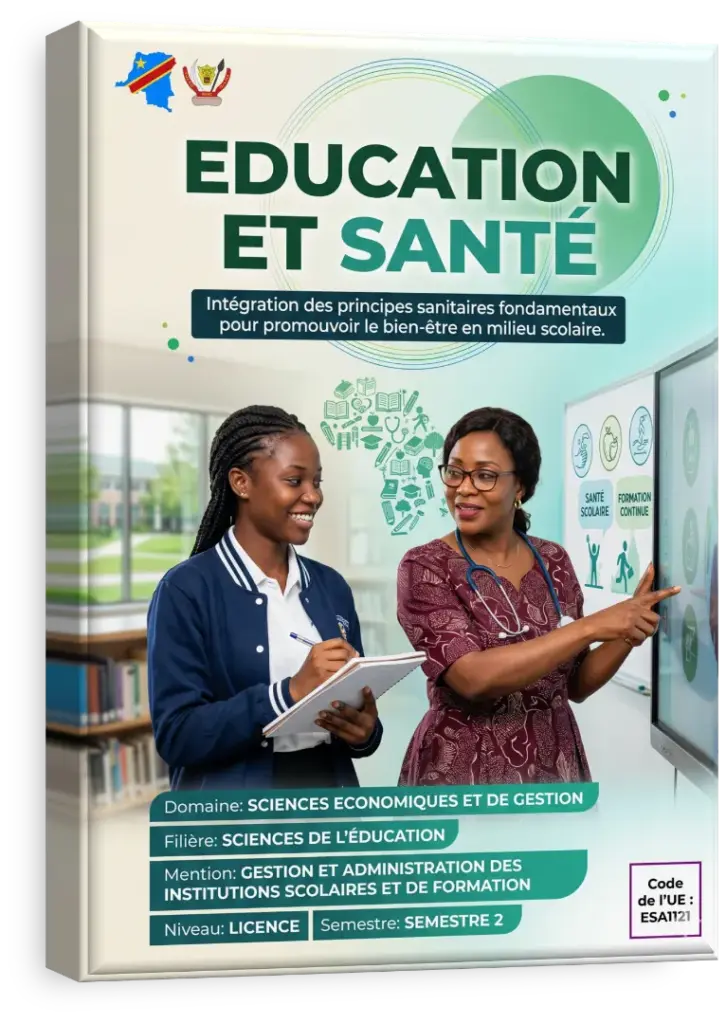 Étudiants en RDC analysant des échantillons d'eau sur le terrain.