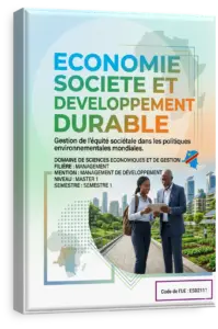 Economie Société et Développement Durable
