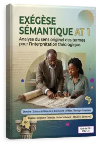Exégèse sémantique AT 1