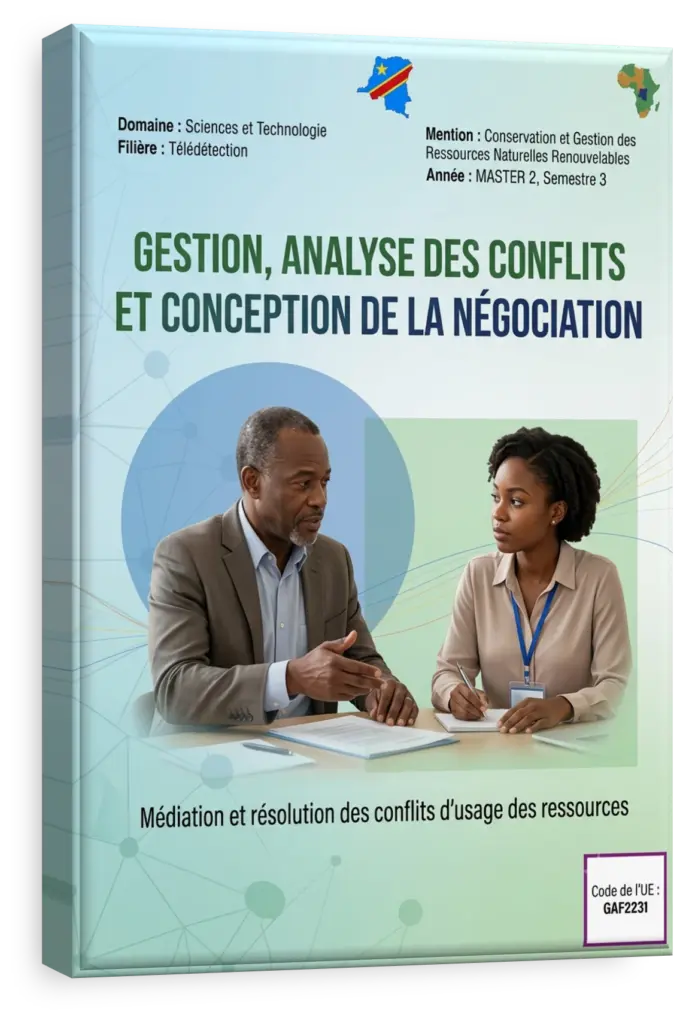 Négociation pour la gestion des ressources naturelles en République Démocratique du Congo.