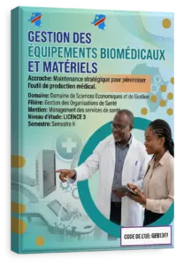 Gestion des équipements biomédicaux et matériels