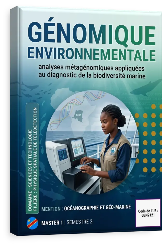 Carte de la RDC générée par satellite montrant l'analyse des ressources naturelles et des zones à risque climatique.