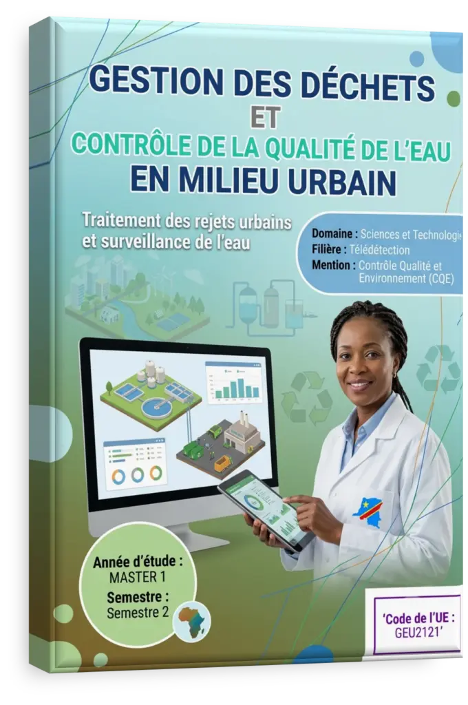 Ingénierie de la gestion des déchets et de la qualité de l'eau en milieu urbain.