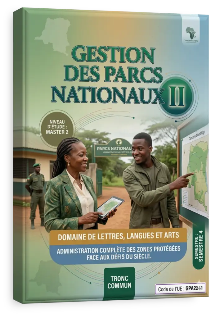 Gardes forestiers en patrouille dans un parc national de la RDC.