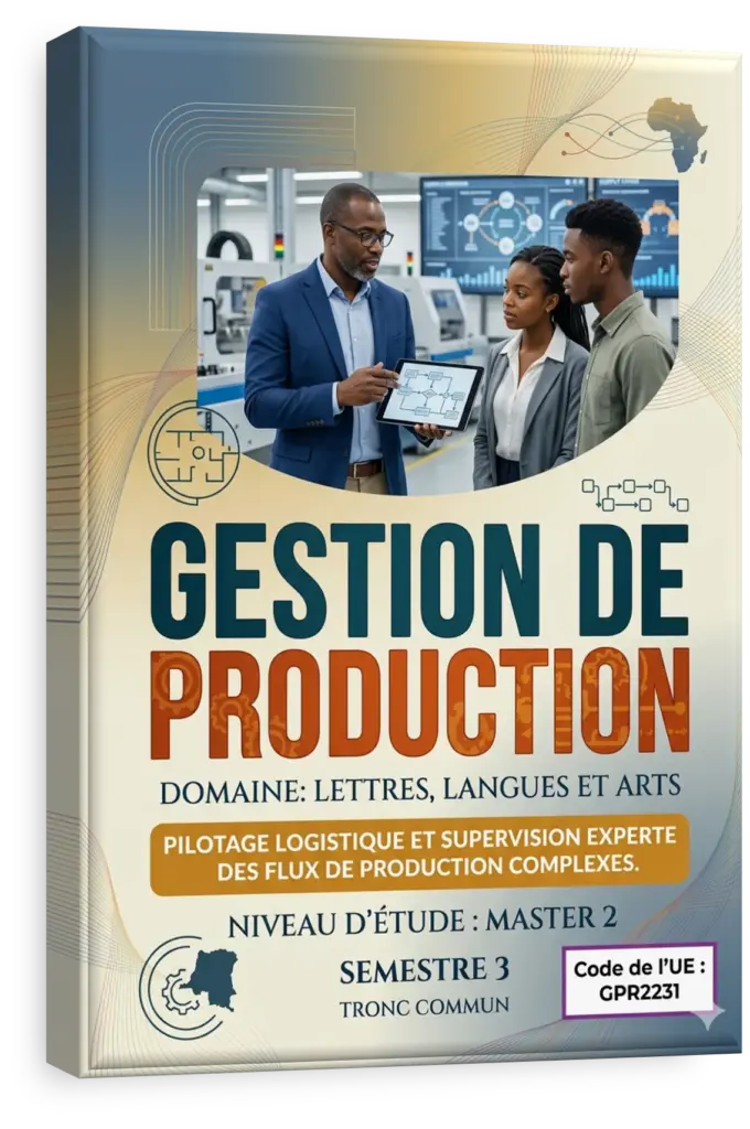 Étudiants en gestion de production planifiant un événement en RDC.