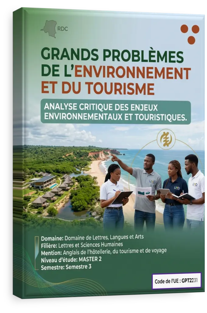 Interaction entre le tourisme et l'environnement naturel en République Démocratique du Congo.