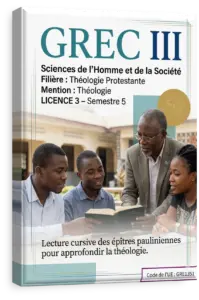 Grec III : Lecture cursive des Épîtres de Paul