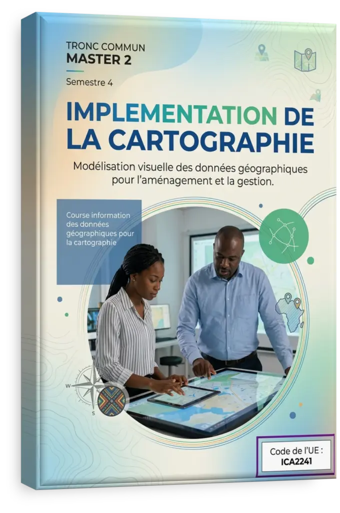 Carte numérique d'un parc national en RDC avec des zones de surveillance de la faune.
