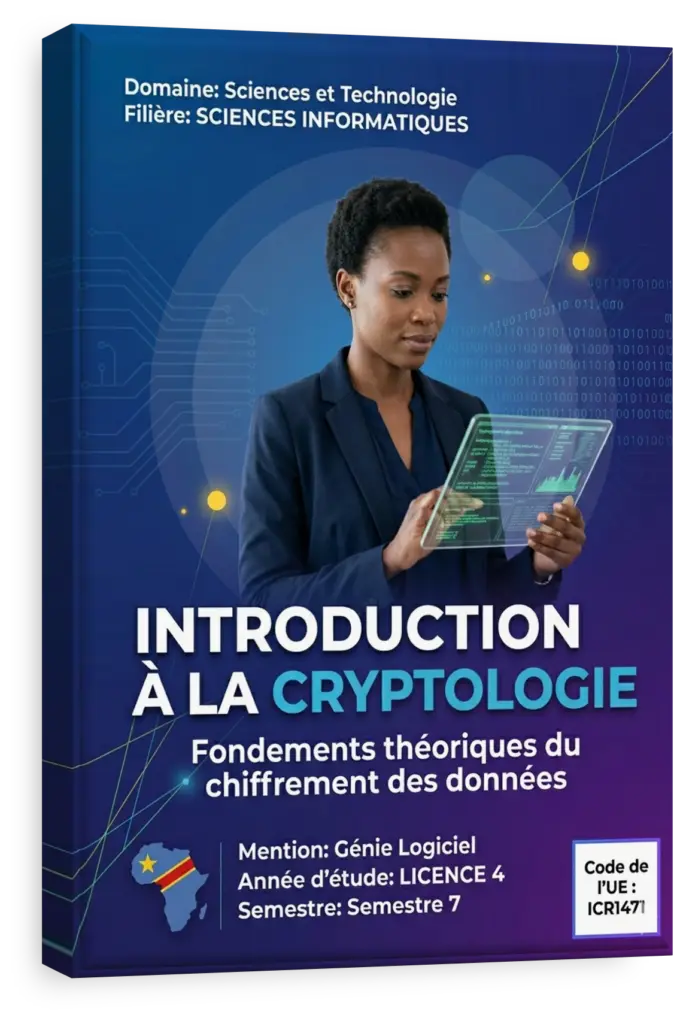 Étudiants en RDC suivant un cours sur la cryptologie et la cybersécurité.