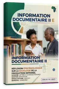 Information documentaire II E