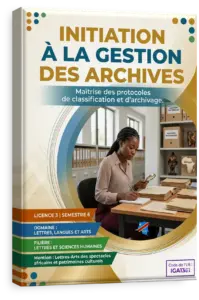 Initiation à la gestion des archives