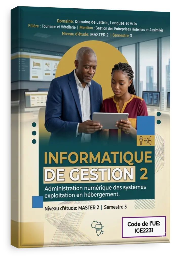 Étudiant en informatique de gestion travaillant sur un progiciel hôtelier.