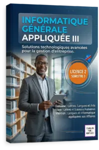 Informatique générale appliquée en milieu professionnel III