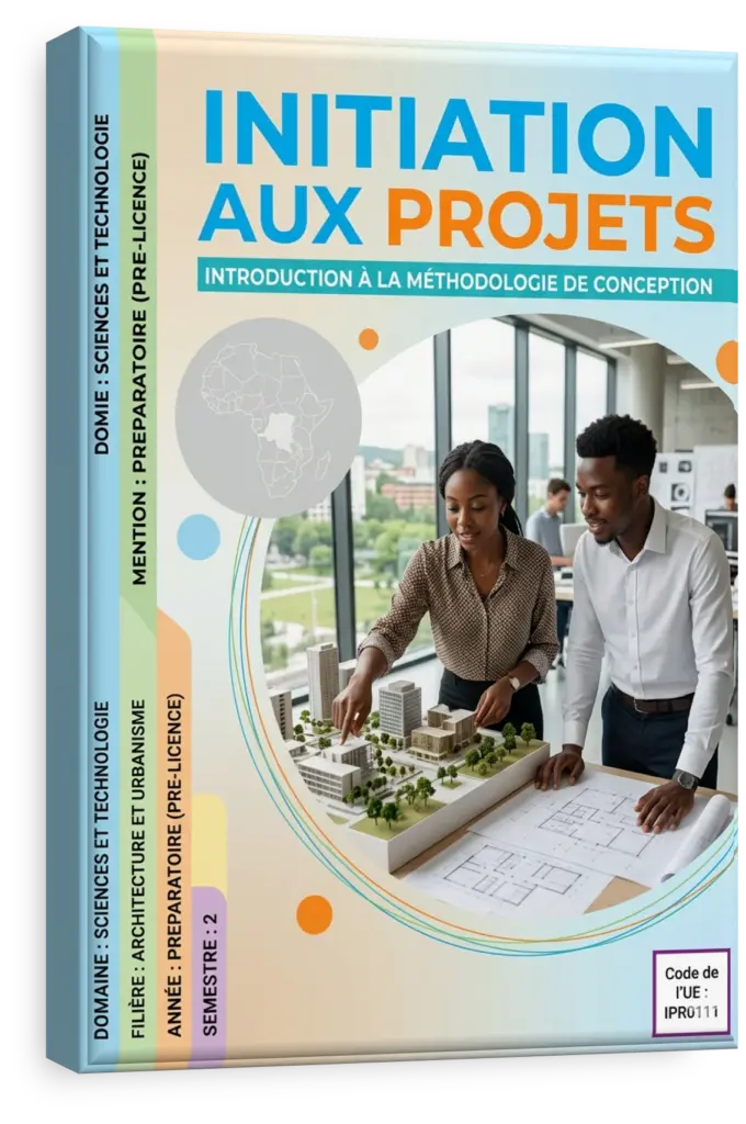 Étudiants en RDC travaillant en groupe sur un projet de sciences et technologie.