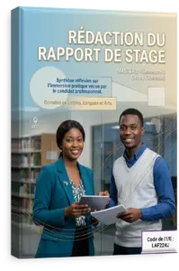 Rédaction du rapport de stage