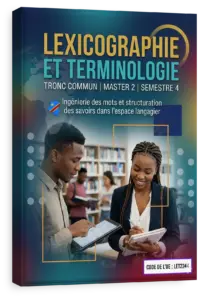 Lexicographie et Terminologie