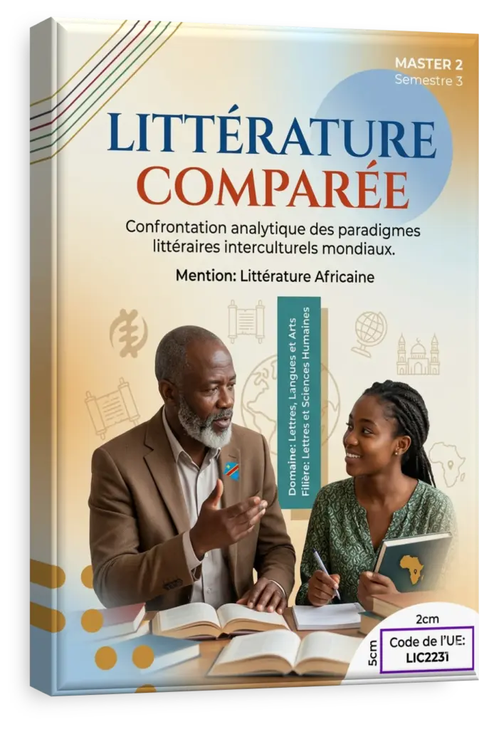 Pile de livres représentant les littératures africaines et européennes pour le cours de littérature comparée.