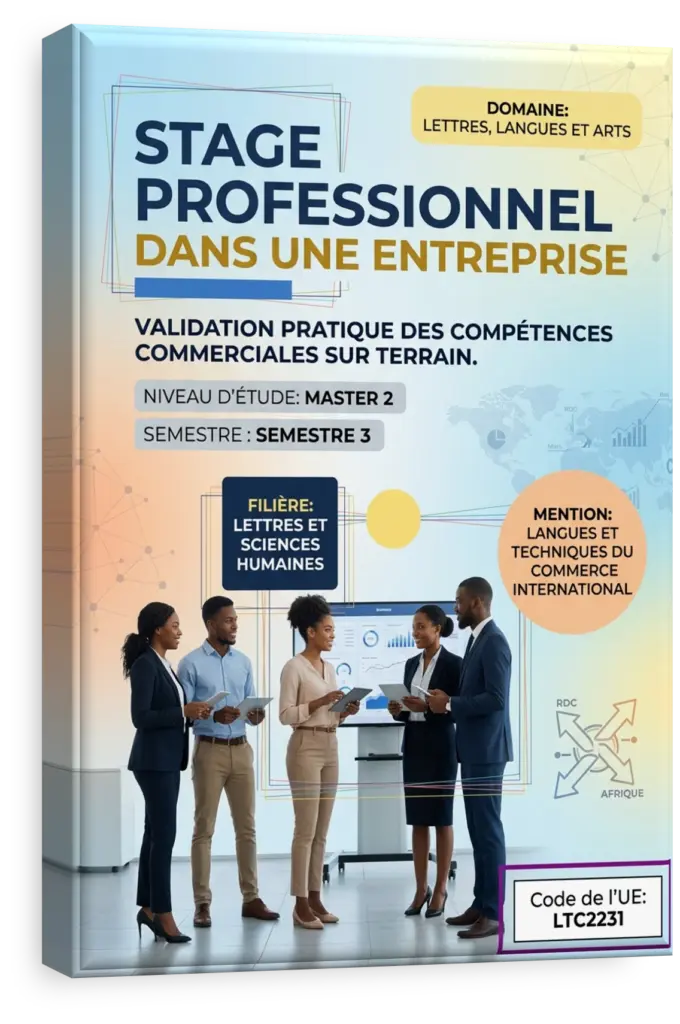 Étudiants congolais en stage professionnel planifiant un projet événementiel.
