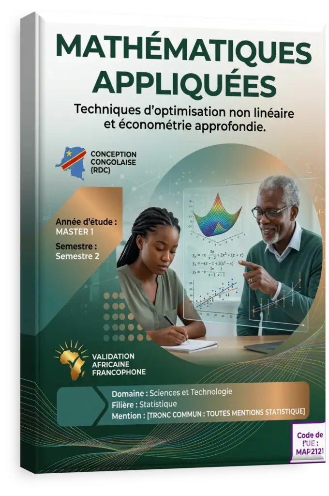 Graphiques et équations de mathématiques appliquées sur un écran d'ordinateur.