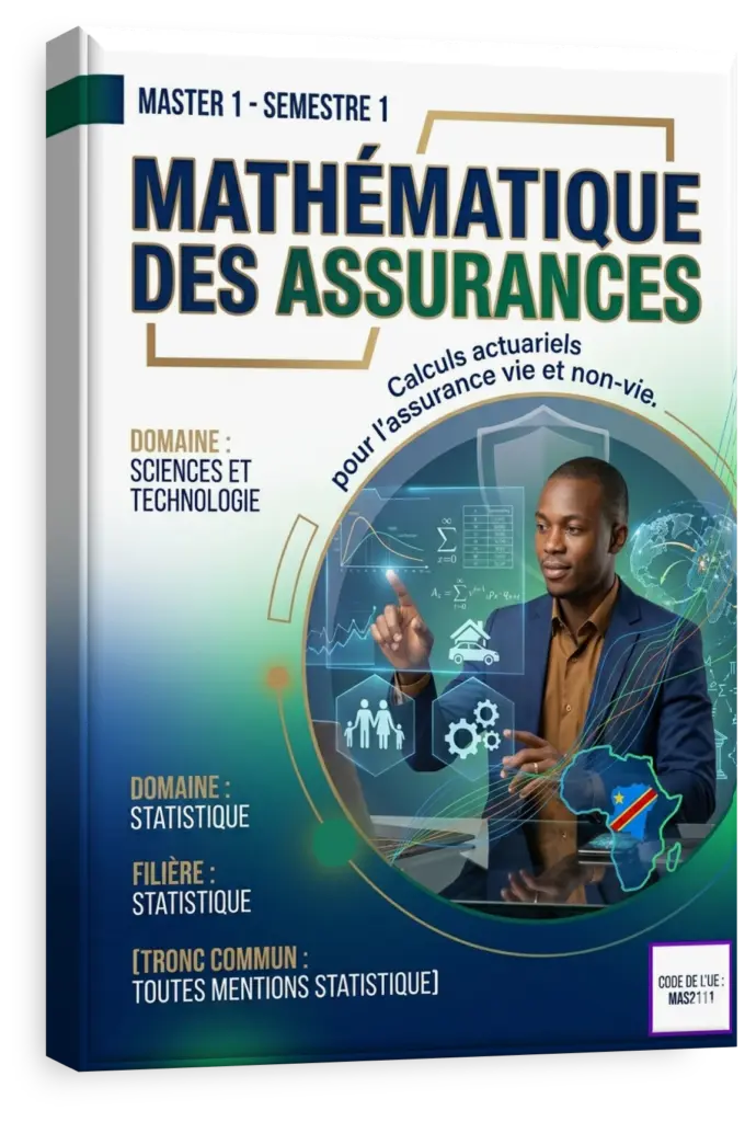 Graphiques et formules de mathématiques actuarielles.