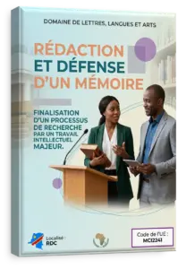 Rédaction et défense d'un mémoire