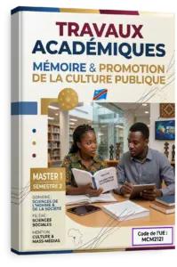 Travaux académiques